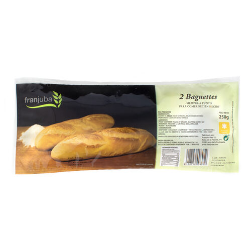 BAGUETTE HORNO FRANJUBA   250g image number
