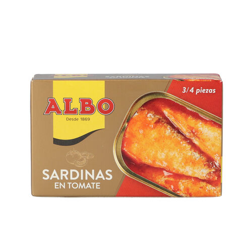 SARDINAS EN TOMATE ALBO 120g image number