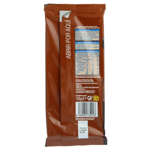 CHOCOLATE NEGRO 55% ALTEZA 125g image number