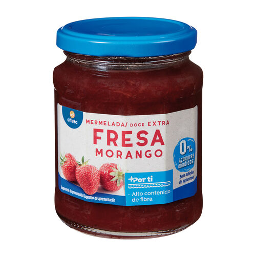 Mermelada de fresa 0% azúcar ALTEZA 280g image number