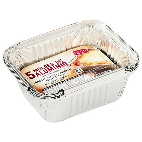 MOLDE RECTANGULAR SELEX 5L 5uds image number