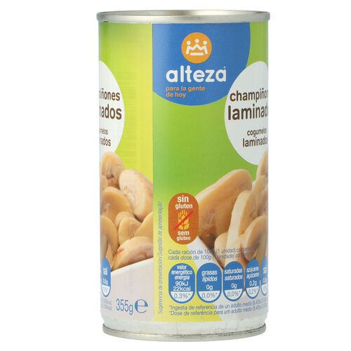 CHAMPIÑON ALTEZA LAMINADO 355g image number