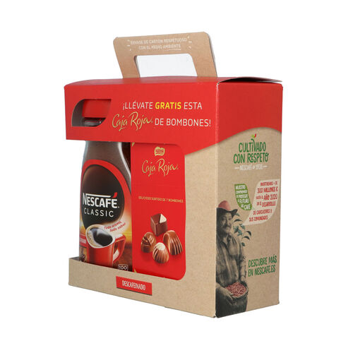 CAFE SOLUBLE DESCAFEINADO NESCAFE 200g image number