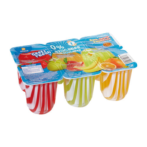 Gelatina 0% de sabores ALTEZA 6x100g image number