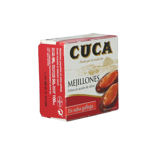 MEJILLONES A LA GALLEGA CUCA 96g image number