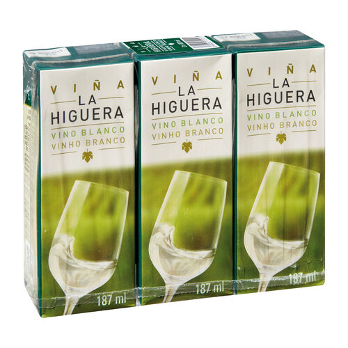 Vino blanco VI&Ntilde;A LA HIGUERA 3x187ml image number
