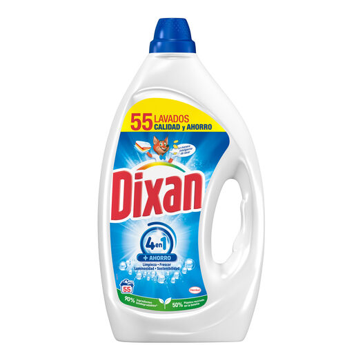 DETERGENTE DIXAN GEL 55 DOSIS image number