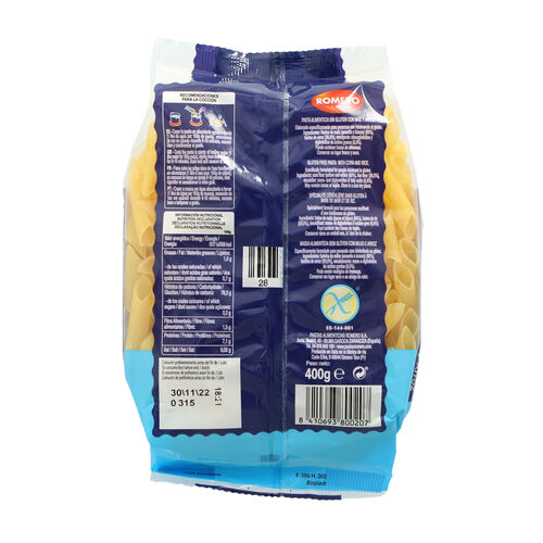 PLUMAS SIN GLUTEN ROMERO 400g image number