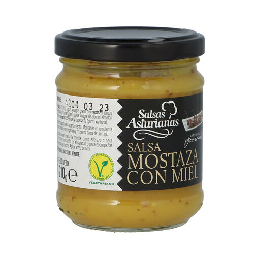 SALSAS ASTURIANAS MOSTAZA MIEL 210g image number