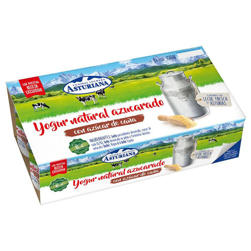 Yogur azucarado ASTURIANA 8x125g image number