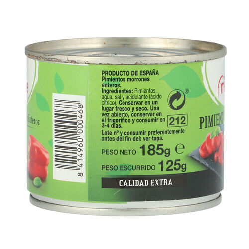 PIMIENTOS MARCOVE 185g image number