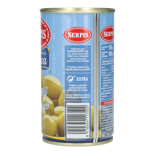 Aceituna ligera SERPIS 300g image number
