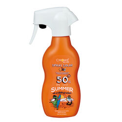 SPRAY SOLAR KIDS ALOE VERA FPS50 CROWE 250ml