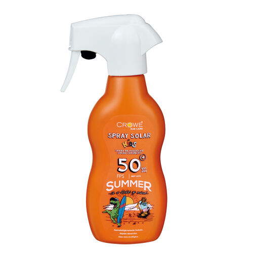 SPRAY SOLAR KIDS ALOE VERA FPS50 CROWE 250ml image number