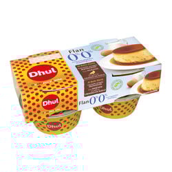 FLAN DE HUEVO 0% AZUCAR DHUL 4x110g