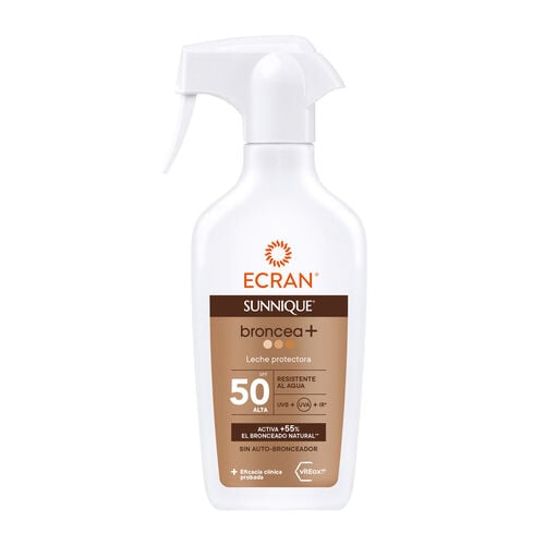 Leche protectora sunnique broncea+ spf50 ECRAN 270ml image number