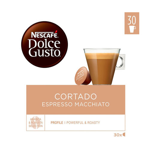 Caf&eacute; cortado DOLCE GUSTO 30 c&aacute;psulas image number