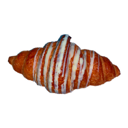 Croissant relleno de chocolate blanco 85g image number