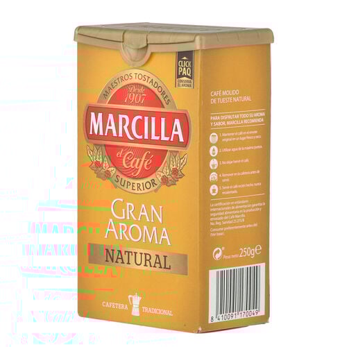 CAFE MOLIDO NATURAL MARCILLA 250g image number