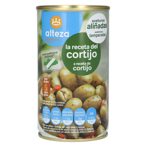 ACEITUNA RECETA CORTIJO ALTEZA 350g image number