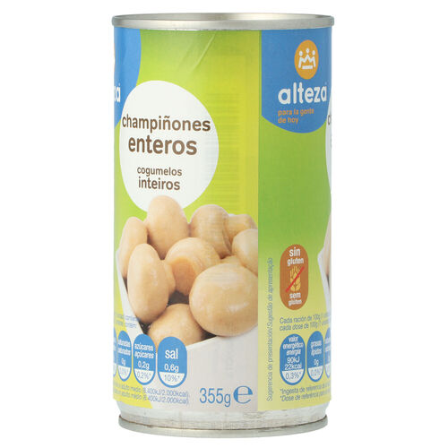CHAMPINON ALTEZA ENTERO 355g image number
