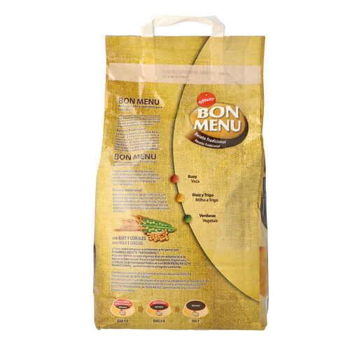 Comida seca para perro adulto receta Tradicional BON 4kg image number