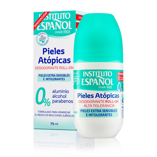 Desodorante pieles at&oacute;picas INSTITUTO ESPA&Ntilde;OL rollon 75ml image number