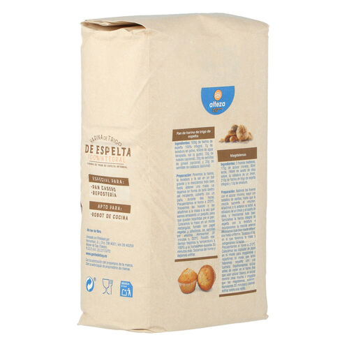 HARINA ESPELTA INTEGRAL ALTEZA 1kg image number