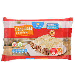 Canelones bolo&ntilde;esa ALTEZA congelados 500g