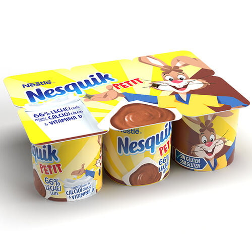 Petit de chocolate NESQUIK 6x60g image number