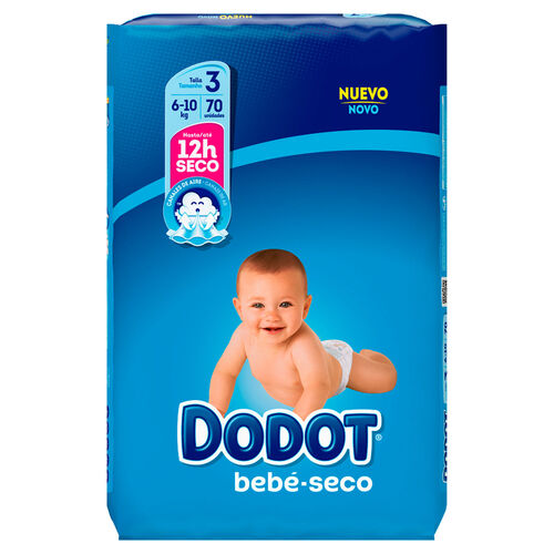 PAÑAL ETAPAS AZUL T.3 DODOT 62 ud. image number