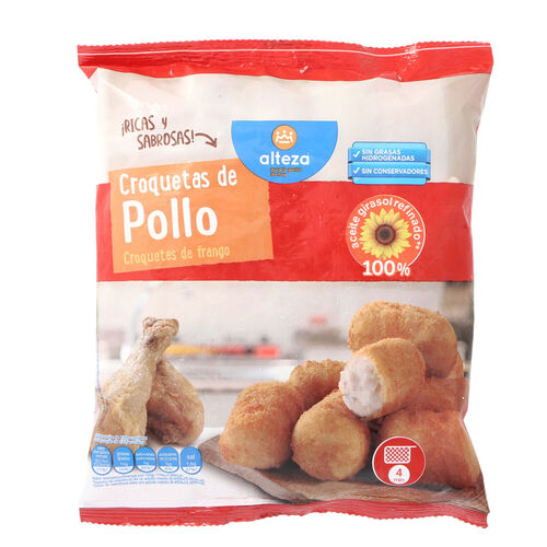 Croquetas de pollo congeladas ALTEZA 500g image number