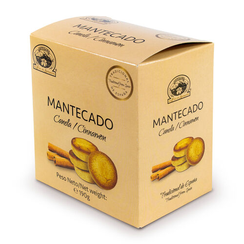 Mantecado de canela LA FLOR DE ANTEQUERA 190g image number