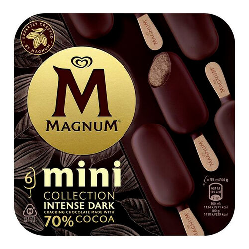 HELADO MAGNUN MINI INTENS DARK PACK 6x55ml image number