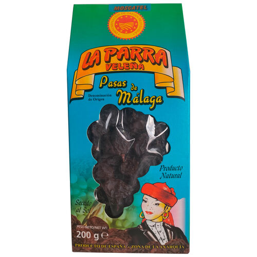 Pasas de M&aacute;laga LA PARRA VELE&Ntilde;A 200g image number
