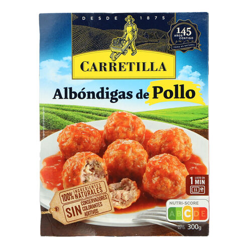 ALBONDIGAS POLLO CARRETILLA 300g image number