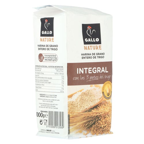 HARINA INTEGRAL GALLO 1kg image number