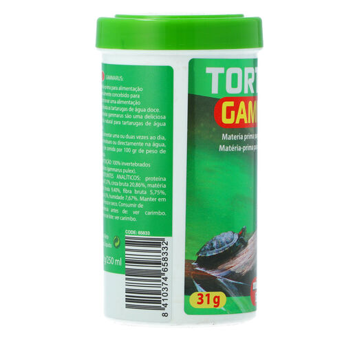 ALIMENTO TORTUGAS GAMMARUS 31g image number