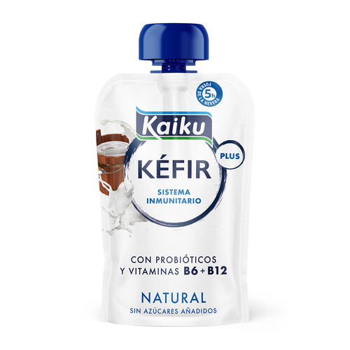 Pouch k&eacute;fir sabor natural KAIKU 110g image number