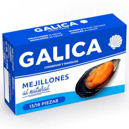 MEJILLON GALICA NATURAL 111g image number