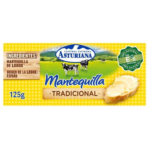 MANTEQUILLA ASTURIANA PASTILLA 125g image number