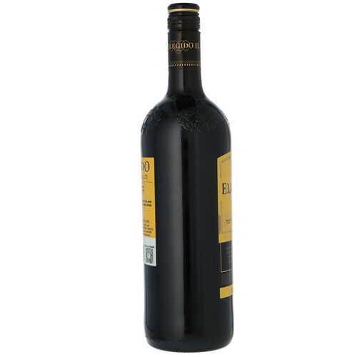 Vino tinto ELEGIDO tempranillo botella 1L image number