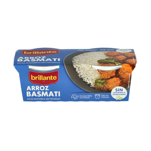BRILLANTE Basmati guarnici&oacute;n 2x125g image number