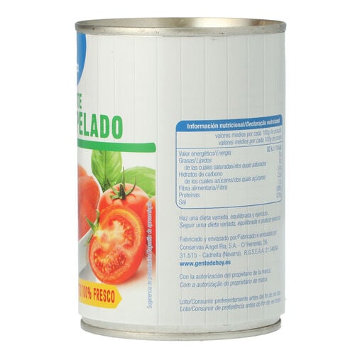 TOMATE ALTEZA ENTERO PELADO 390g image number