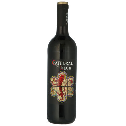 Vino tinto catedral de Le&oacute;n 75cl image number