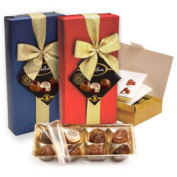 Bombones de Chocolate Belga surtidos DELEITUM 200g