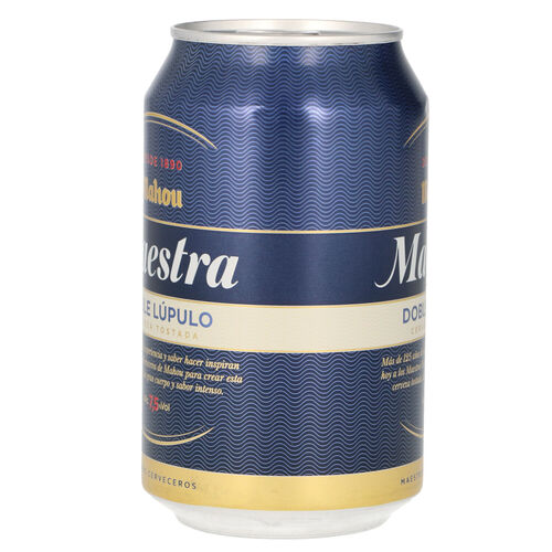 CERVEZA MAHOU MAESTRA LATA 33cl image number