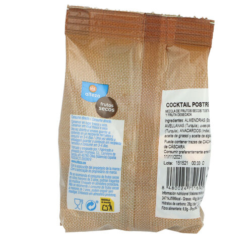 COCKTAIL ALTEZA POSTRE MUSICO 125g image number