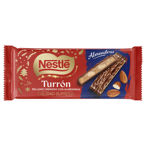 Turr&oacute;n relleno cremoso con almendras NESTL&Eacute; 230g image number