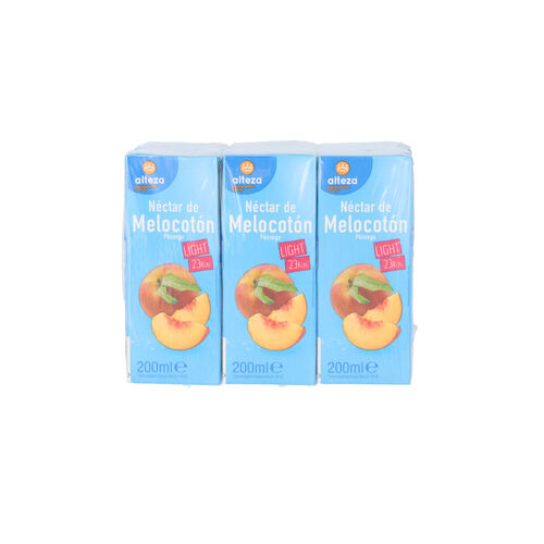 Nectar ALTEZA light melocoton 200ml pack 6 image number